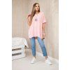 277875 57 oversize damske tricko s priveskem
