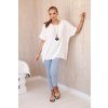 277875 73 oversize damske tricko s priveskem