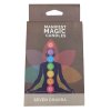 Esoterické Magické Svíčky (balení 12 kusů) - čakry