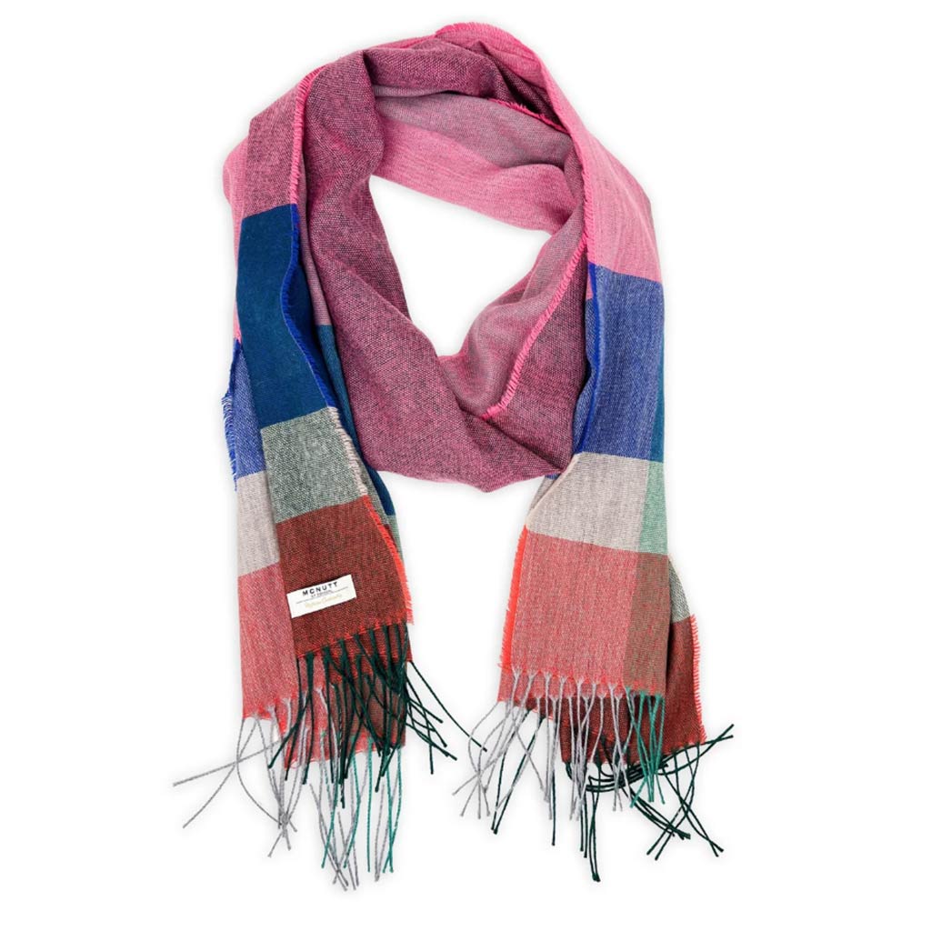 Merino-kašmírový šál 180×50 – jemný šál z jahňacej merino vlny a 8 % kašmíru