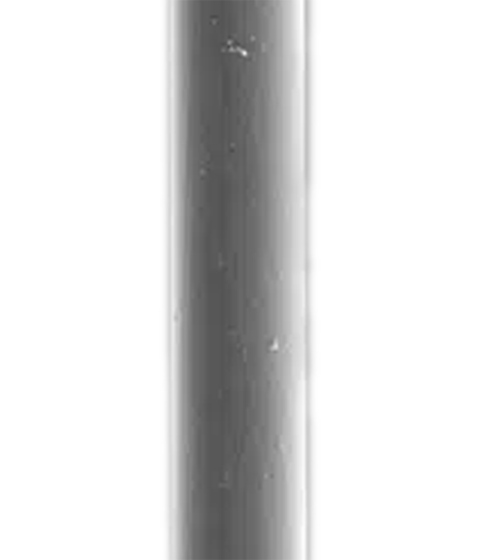 Umelé vlákno pod mikroskopom – hladký povrch (polyester/akryl)