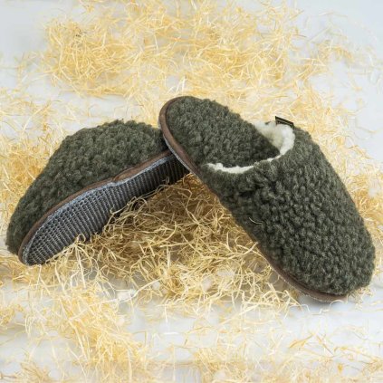 luxusne damske merino nazuvky papuce