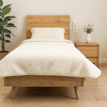 merino prikryvka 100 percent vlna hrejiva zimna