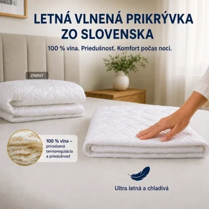 luxusna letna vlnena prikryvka
