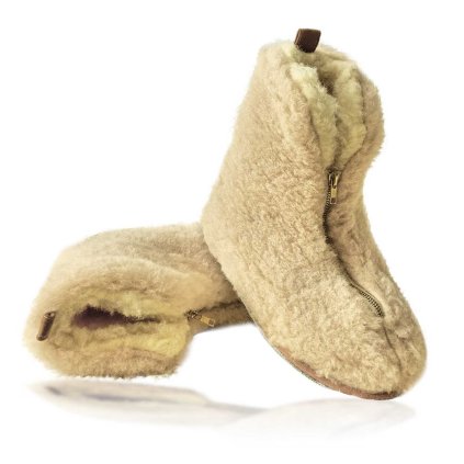 Papuče z ovčej vlny