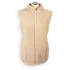 Dámska camel vesta + Merino vlna