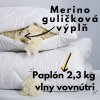 Exkluzívny vlnený set paplón + vankúš