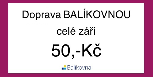 doprava balíkovnou za 50kč