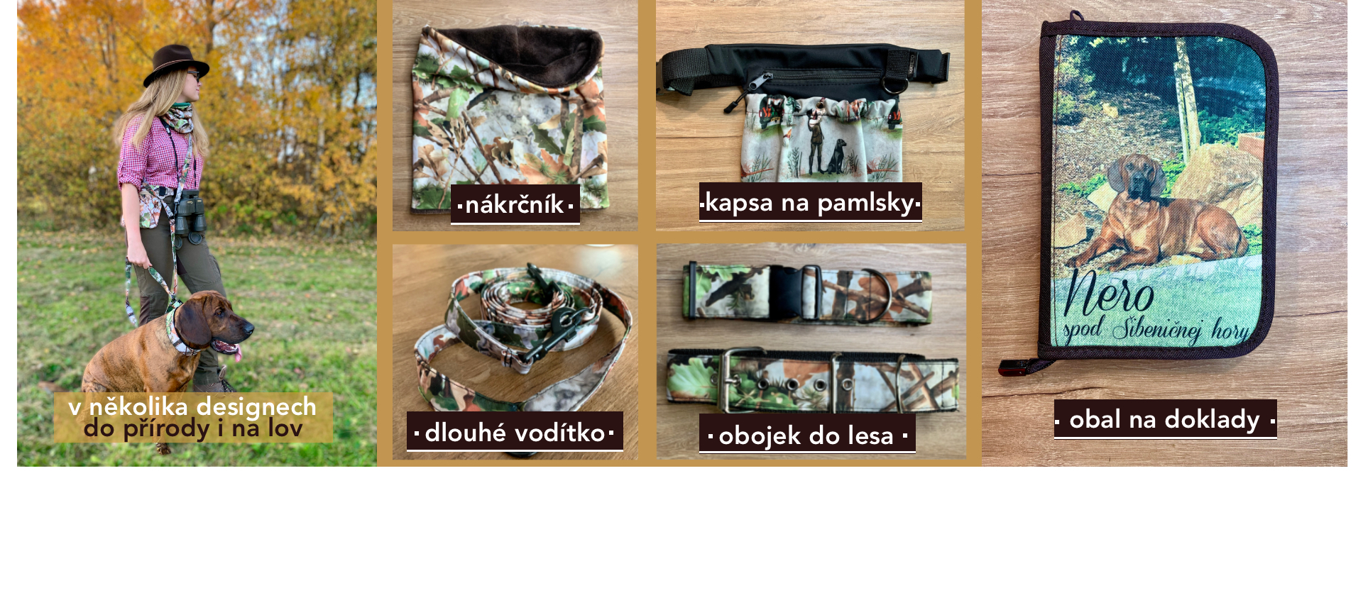 Myslivecké doplňky