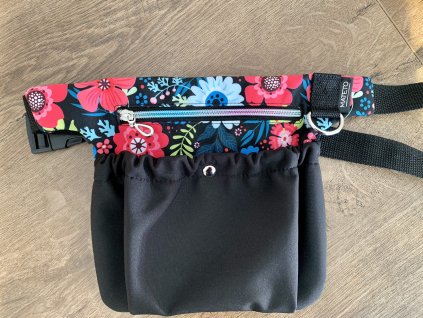 Pamlskovník - louka / černá přední kapsa