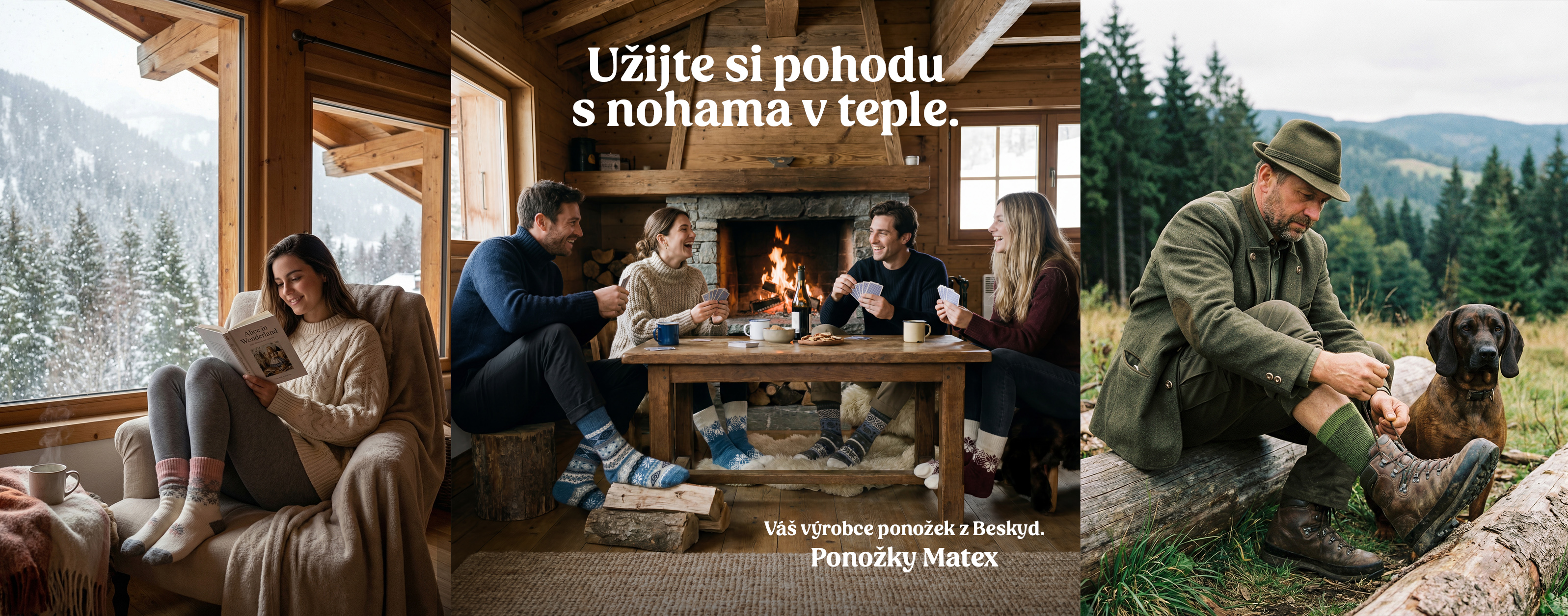 Nohy v teple 3 obrázky