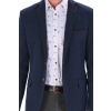 Tmavomodré sako SLIM STRIH, bavlna stretch (Výšková veľkosť 4, Šírková veľkosť 60)