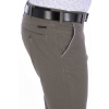 Šedé nohavice s mikrovzorom Chinos ULTRA SLIM, bavlna stretch (Výšková veľkosť 3, Šírková veľkosť 50)