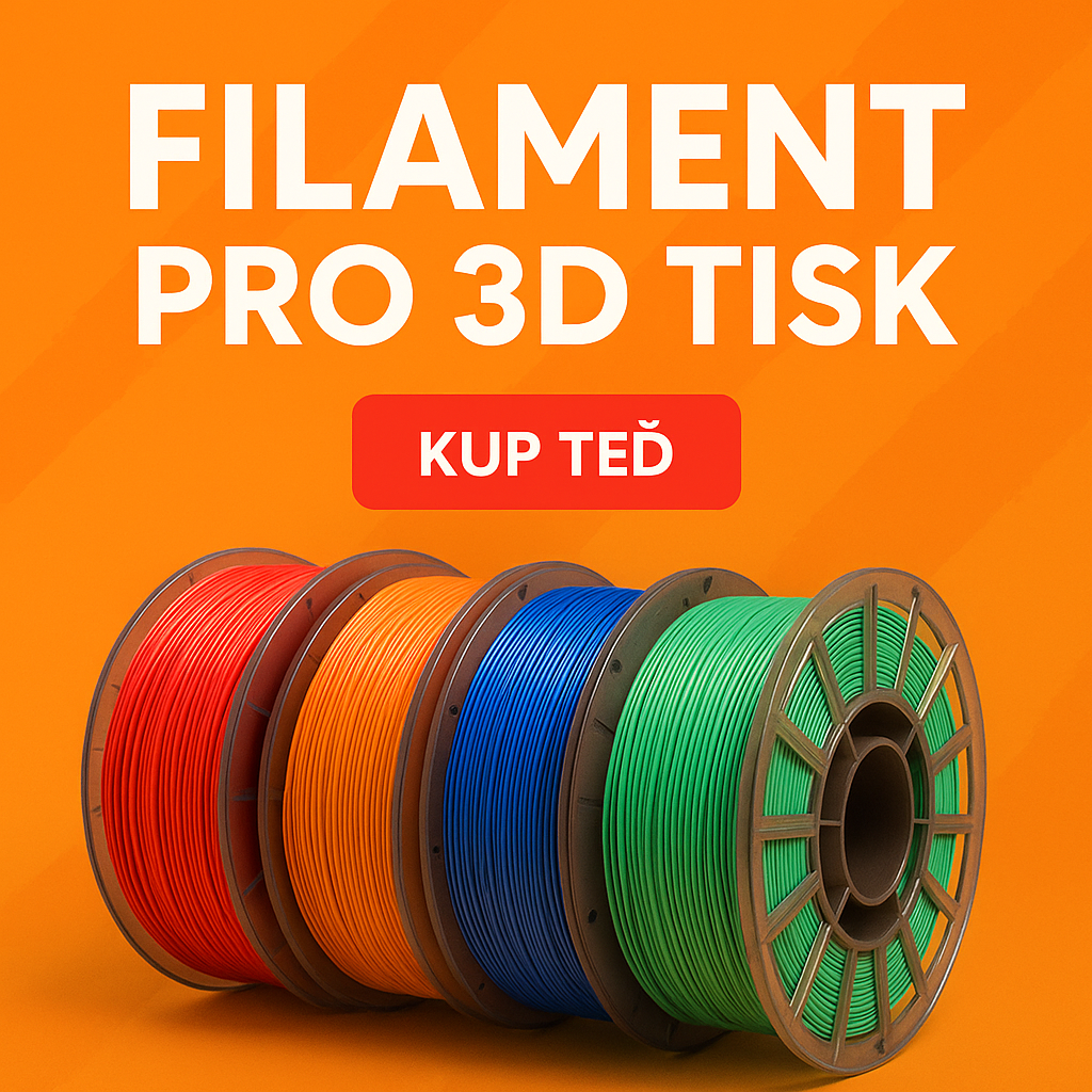 filamenty pro 3d tisk