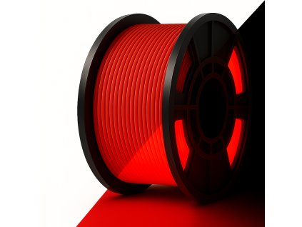 02 červený svítící pla