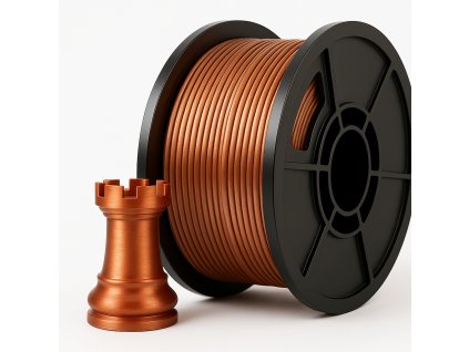 003SILK copper medena pla