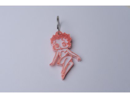 05517 Klíčenka Pin up dívka