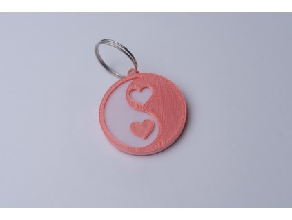 05524 Klíčenka Yin Yang Srdce