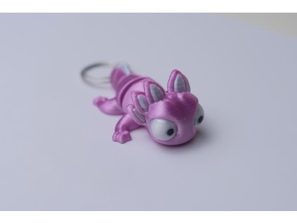 05526 Klíčenka Dráček Fialový