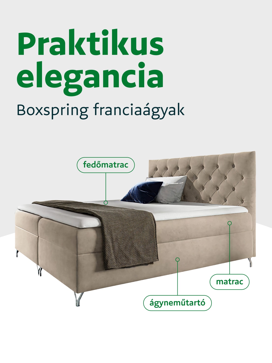 Boxspring ágyak