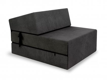 Összehajtható matrac 200x70 cm Fekete