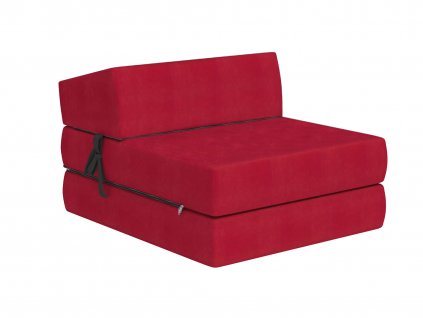 Összehajtható matrac 200x70 cm Piros