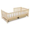 Gyerekágy természetes színben
