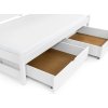 PETRA 5 emeletes ágy pótággyal - fehér