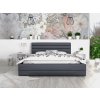 MILADA kárpitozott franciaágy - grafit