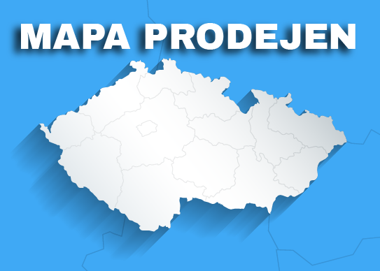 Mapa prodejen