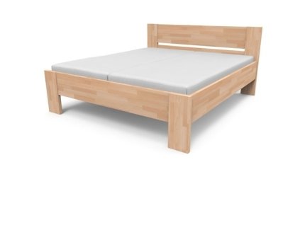 Manželská posteľ NIKOLETA - plné čelo