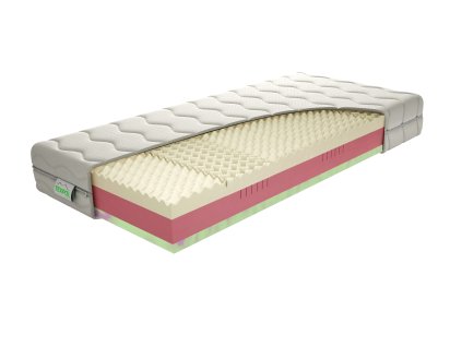 Kvalitný vysoký matrac MEMORY FRESH s úpravou proti roztočom