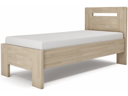 Jednolôžková posteľ LÍVIA - horizontálne čelo