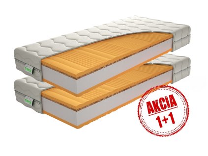 Komfortný partnerský matrac BRAVIA 1+1