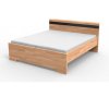 Manželská posteľ MONA  - DUB - bez skla