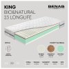 Bio matrac so studenou penou Benab King Bio & Natural 23 Longlife (natural) infografika