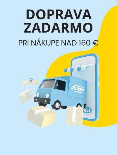 Doprava zadarmo pi nákupe nad 160 €