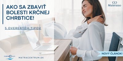 Ako sa zbaviť bolesti krčnej chrbtice?