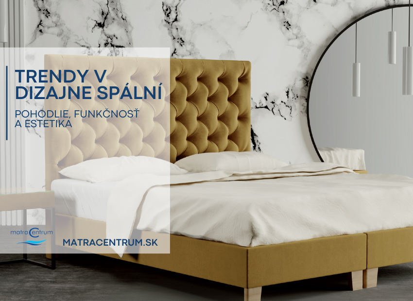 Trendy v dizajne spální