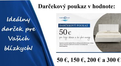 Novinka!!!  Poukaz na nákup pre vašich blízkych