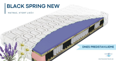 Odkrývame tajomstvo dokonalého spánku: Matrac Black Spring NEW