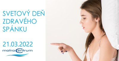 SVETOVÝ DEŇ ZDRAVÉHO SPÁNKU