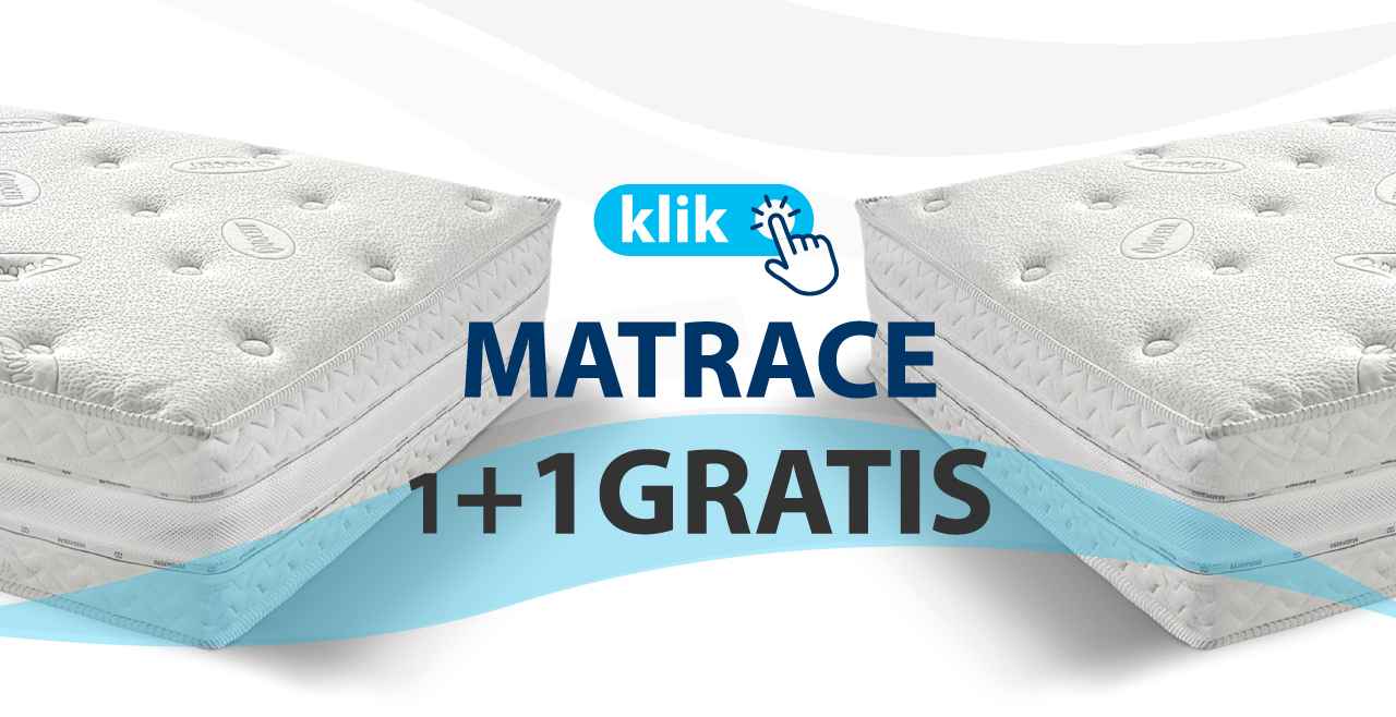 matrace 1+1 gratis