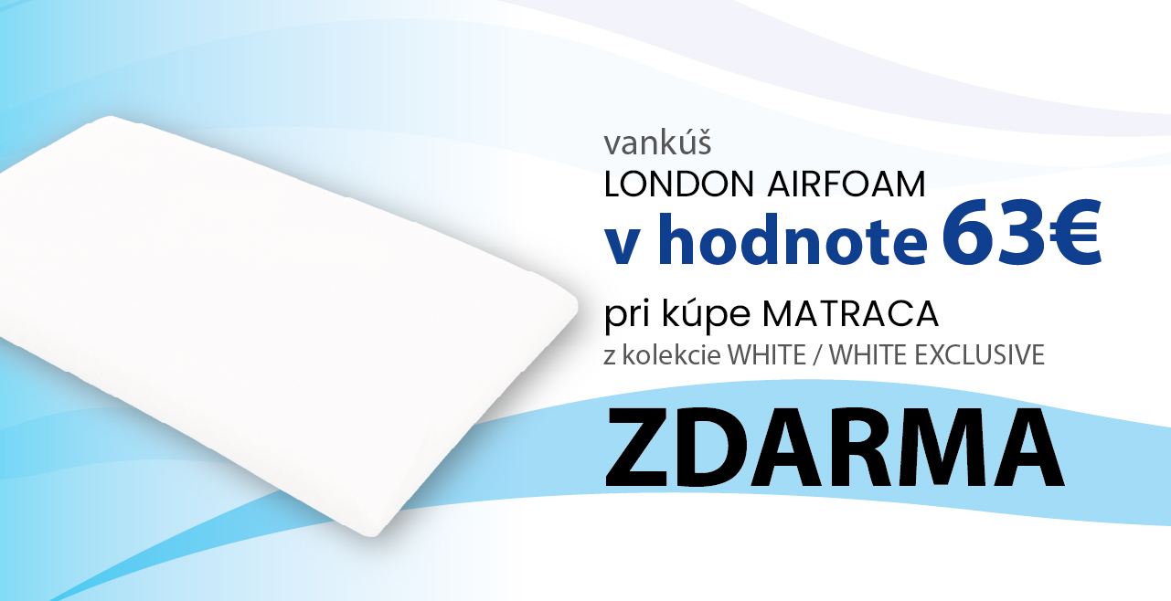 vankus london airfoam zdarma