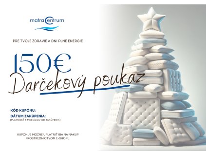 Darčekový poukaz v hodnote 150 €