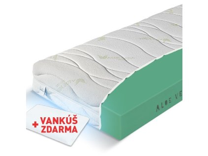 Penový matrac Aloe Vera