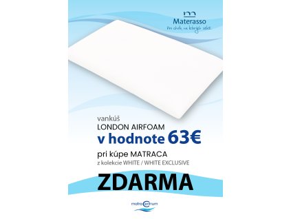 Penový matrac Hydrolatex Blue