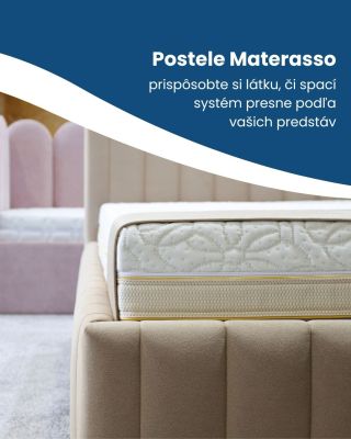 Posteľ snov začína detailmi 🛏️✨ S posteľami od @materasso_slovakia si na vybranej posteli môžete prispôsobiť takmer všetko...