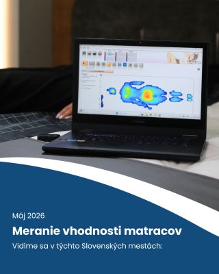Chcete si vybrať ideálny matrac, ktorý sa dokonale prispôsobí vášmu telu? Pozývame vás na meranie vhodnosti matracov...