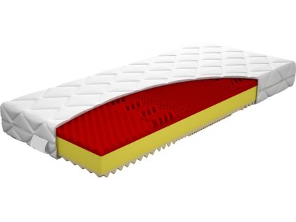 Zdravotní matrace Adriana Coolflex Potah (Tuhost 3/4 (max 5), Potah Celina, Rozměr 90x200)